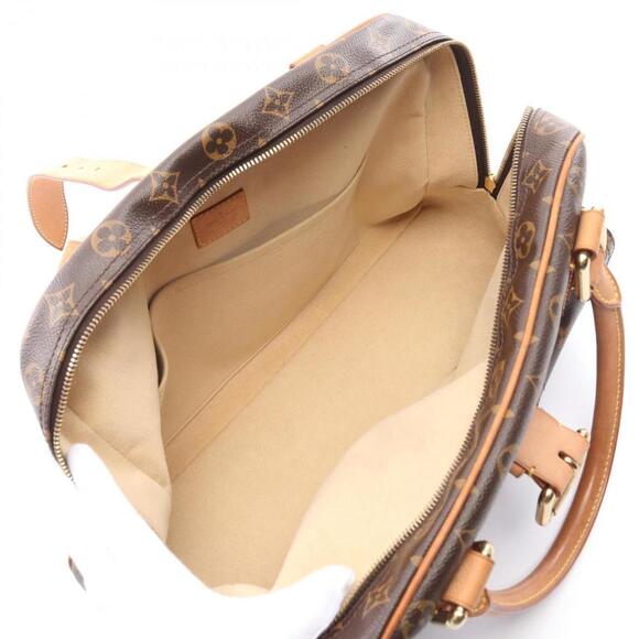 LOUIS VUITTON Brown Monogram Leather Bag - Picture 4 of 11